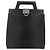 Salvatore Ferragamo Gancini Leather Medium Nero