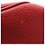 Prada Vitello Daino Schultertasche rot - Ansicht 9