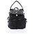 Prada Triangle Logo 2-Way Rucksack/Handtasche Schwarz