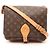 Borsa a tracolla Louis Vuitton Cartouchiere GM Marrone