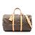 Louis Vuitton Keepall Bandoulière 50 Boston Bag Braun