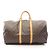 Louis Vuitton Keepall Bandoulière 55 Boston Bag Marrone