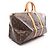 Borsa Boston Louis Vuitton Keepall 45 Monogram Marrone - vista 2