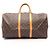 Borsa Boston Louis Vuitton Keepall 55 Monogram Marrone