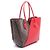 Borsa Tote Louis Vuitton Kimono MM Marrone Rosso Fuschia - vista 2