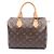 Bolso Louis Vuitton Speedy 25 Monogram Castaño