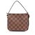 Louis Vuitton Trouse Makeup Damier Ebene Handbag Marrone