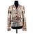 Moschino Cheap and Chic animalier Jacke 2000er Braun