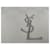 Drap de lit en jacquard Yves Saint Laurent blanc  - vue 3