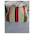 Cesto in paglia Gucci Rosso Verde Blu scuro  - vista 8