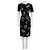 Dolce & Gabbana Cocktailkleid mit Pailletten-Print Sz.44 gebraucht