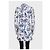 Cappotto in cotone con stampa floreale bianca Gucci Resort 2007 IT 38 usato - vista 3