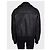 Giacca iconica Balmain in pelle di agnello nera con bottoni dorati FR 36 usata - vista 4