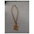 Collana Chanel con pendente logo CC dorato D'oro - vista 3