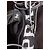 Sneakers Prada in mesh nero con logo bianco - vista 13