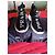 Sneakers Prada in mesh nero con logo bianco - vista 3