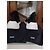 Sneakers Prada in mesh nero con logo bianco - vista 5