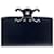 Céline Celine Small Flap Wallet Triomphe Tri-fold Leather Schwarz - vista 11