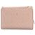 Miu Miu Logo Bi-fold Ledergeldbörse Pink - Ansicht 2