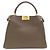 Borsa Fendi Peekaboo in vitello kaki Cachi - vista 2