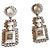 Orecchini Chanel in metallo dorato e perle Bianco Gold hardware