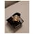 Bracciale cuff Chanel CC perle e strass dorati D'oro  - vista 15