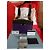 Borsa a tracolla Prada Cahier in pelle Saffiano Viola + Nero Porpora - vista 6