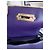 Borsa a tracolla Prada Cahier in pelle Saffiano Viola + Nero Porpora - vista 8