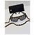 Chanel Rectangular Sunglasses with Gold Chain - Black - view 11