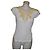Ermanno Scervino Top de encaje blanco y amarillo