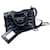 Sac Balenciaga Neo Classic City Mini en cuir bleu effet crocodile  - vue 1