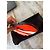 Pochette Chanel Coco Beach 26 Clownfish in pelle Nero Bianco Arancione - vista 7