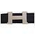Hermès Hermes H-Belt: Wendelbarer Ledergürtel Braun Schwarz - Ansicht 4