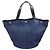Prada Denim 2-Way Tote Bag Marineblau - Ansicht 2