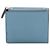 Bulgari Cartera de piel tri-fold con logo Bvlgari para mujer Azul - vista 2