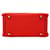 Hermès Borsa Hermes Mini Lindy Rosso  - vista 3