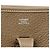 Hermès Borsa a tracolla Hermes Evelyne 3PM Taupe - vista 5