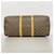 Louis Vuitton Boston Monogram Keepall 50 Marrone - vista 3