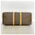 Louis Vuitton Boston Monogram Keepall 60 Marrone  - vista 3