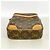Borsa a tracolla Louis Vuitton Monogram Danube Marrone - vista 3
