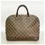 Borsa a mano Louis Vuitton Damier Alma N51131 Ebene Damier ebene - vista 12