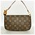 Louis Vuitton Monogram Pochette Accessoires M51980 Marrone - vista 9