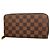 Louis Vuitton Damier Zippy Wallet N41661 in Ebene Damier ebene