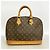 Borsa a mano Louis Vuitton Alma Monogram Marrone - vista 9