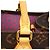 Borsa Louis Vuitton Monogram Pumpkin LV x YK OnTheGo PM Marrone Rosso - vista 6