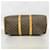 Louis Vuitton Boston Monogram Keepall 50 Marrone - vista 3