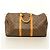 Borsa Louis Vuitton Boston Monogram Keepall 50 Marrone - vista 13