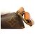 Borsa a tracolla Louis Vuitton Monogram Musette Marrone - vista 6