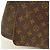 Borsa a tracolla Louis Vuitton Monogram Musette Marrone - vista 8