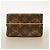Borsa a tracolla Louis Vuitton Monogram Amazon Marrone - vista 3